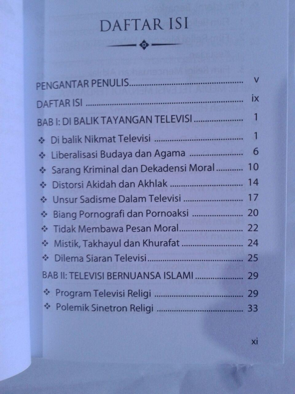 Buku Menggugah Nurani Pemirsa TV isi