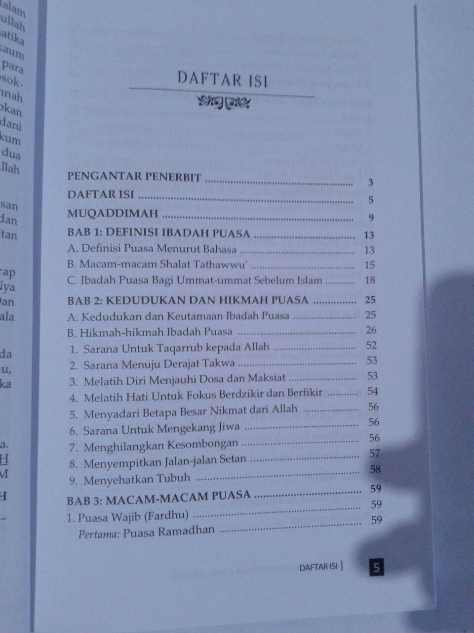 Buku Panduan Lengkap Puasa-Puasa Sunnah Sepanjang Tahun isi 2