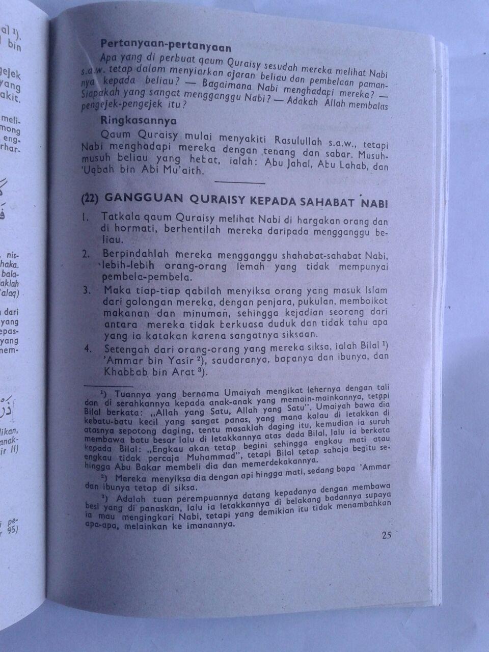 Buku Ringkasan Nurul Yaqien Sejarah Nabi Muhammad Set 3 Jilid isi 3