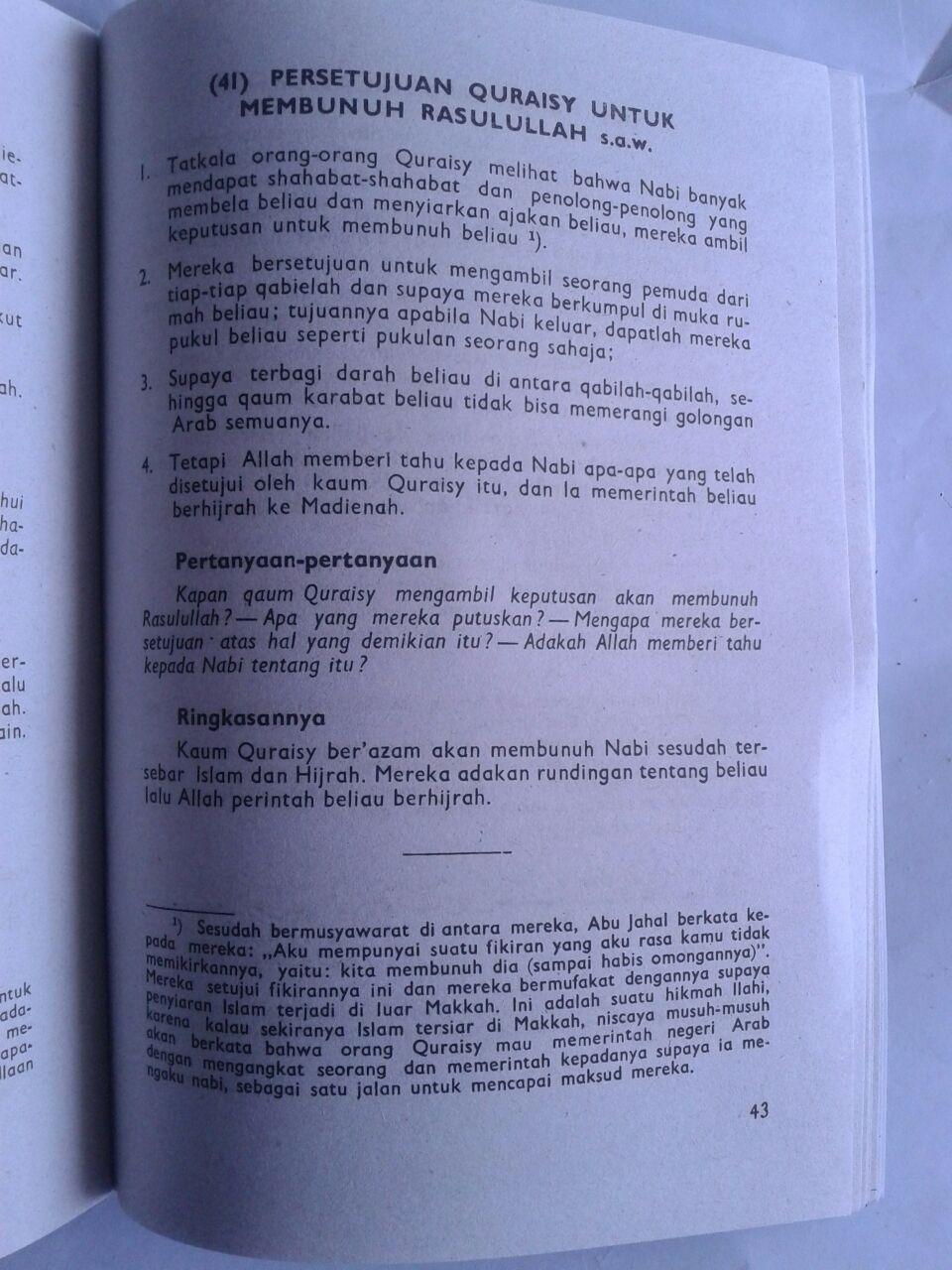 Buku Ringkasan Nurul Yaqien Sejarah Nabi Muhammad Set 3 Jilid isi