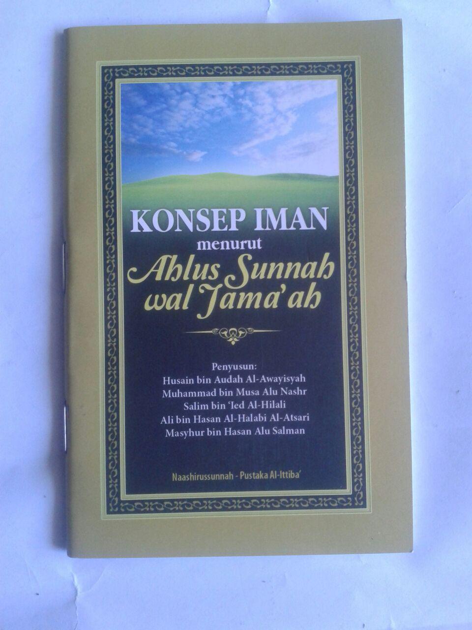 Buku Saku Konsep Iman Menurut Ahlus Sunnah Wal Jama'ah cover