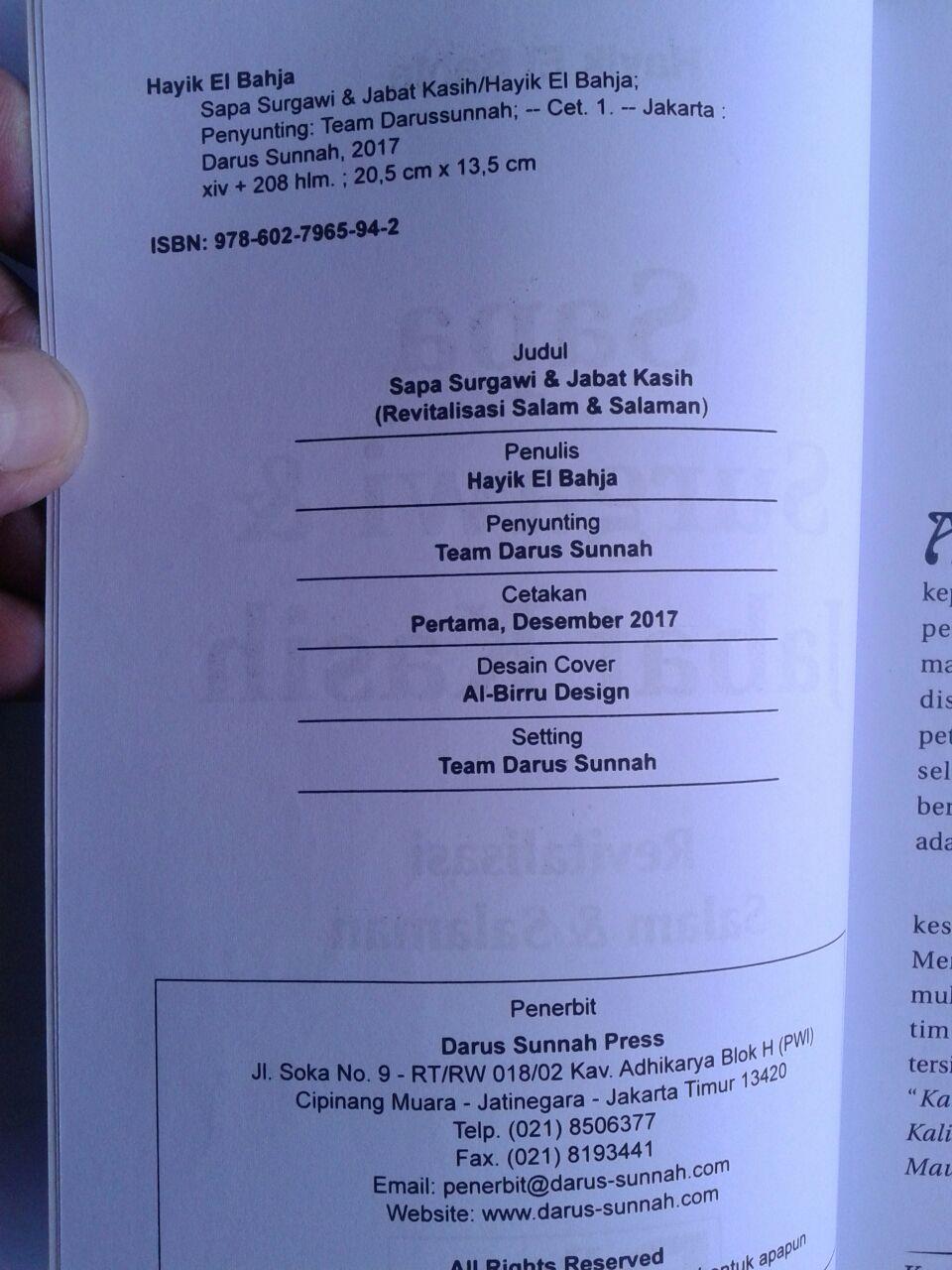 Buku Sapa Surgawi Dan Jabat Kasih Revitalisasi Salam isi 3