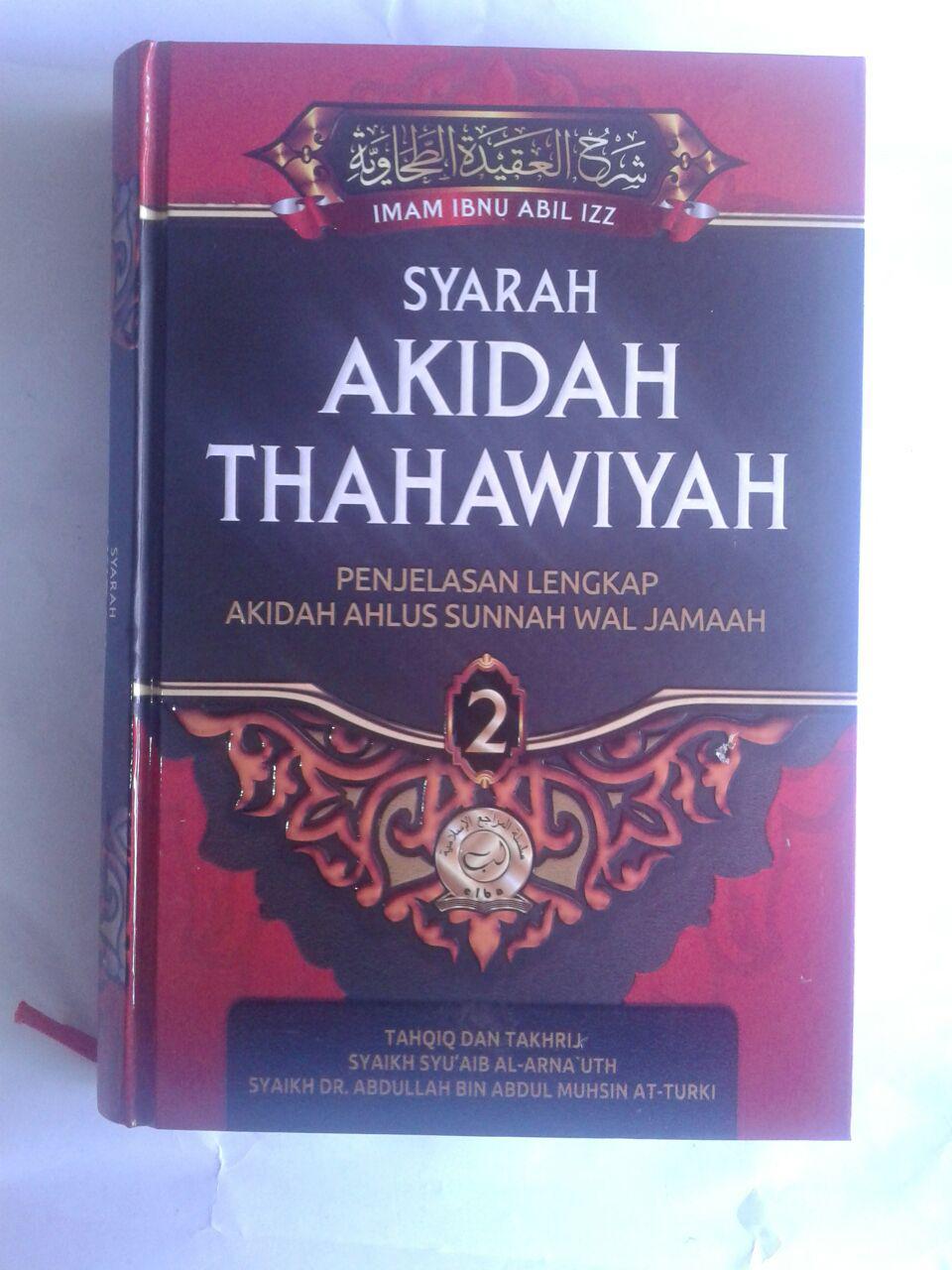 Buku Syarah Akidah Thahawiyah Akidah Ahlussunnah cover 3