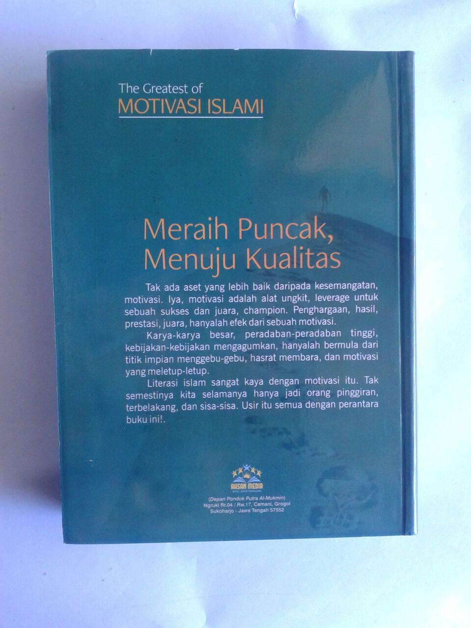 Buku The Greatest Of Motivasi Islam Pikiran Dan Mental Blok cover 2