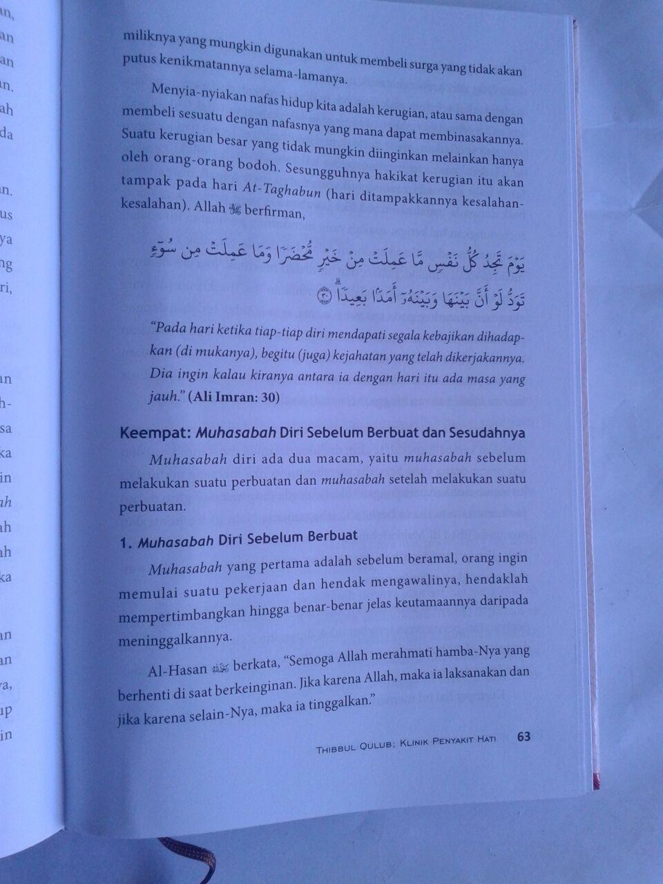 Buku Thibbul Qulub Klinik Penyakit Hati isi 2