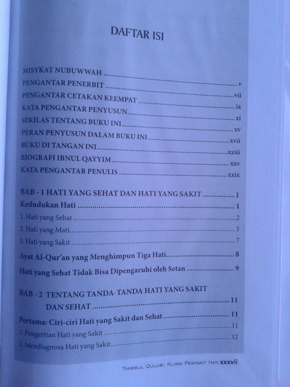Buku Thibbul Qulub Klinik Penyakit Hati isi 3