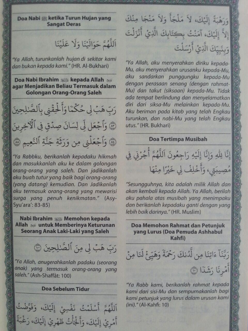 Al-Qur'an Mushaf Dan Terjemah Ukuran A5 isi