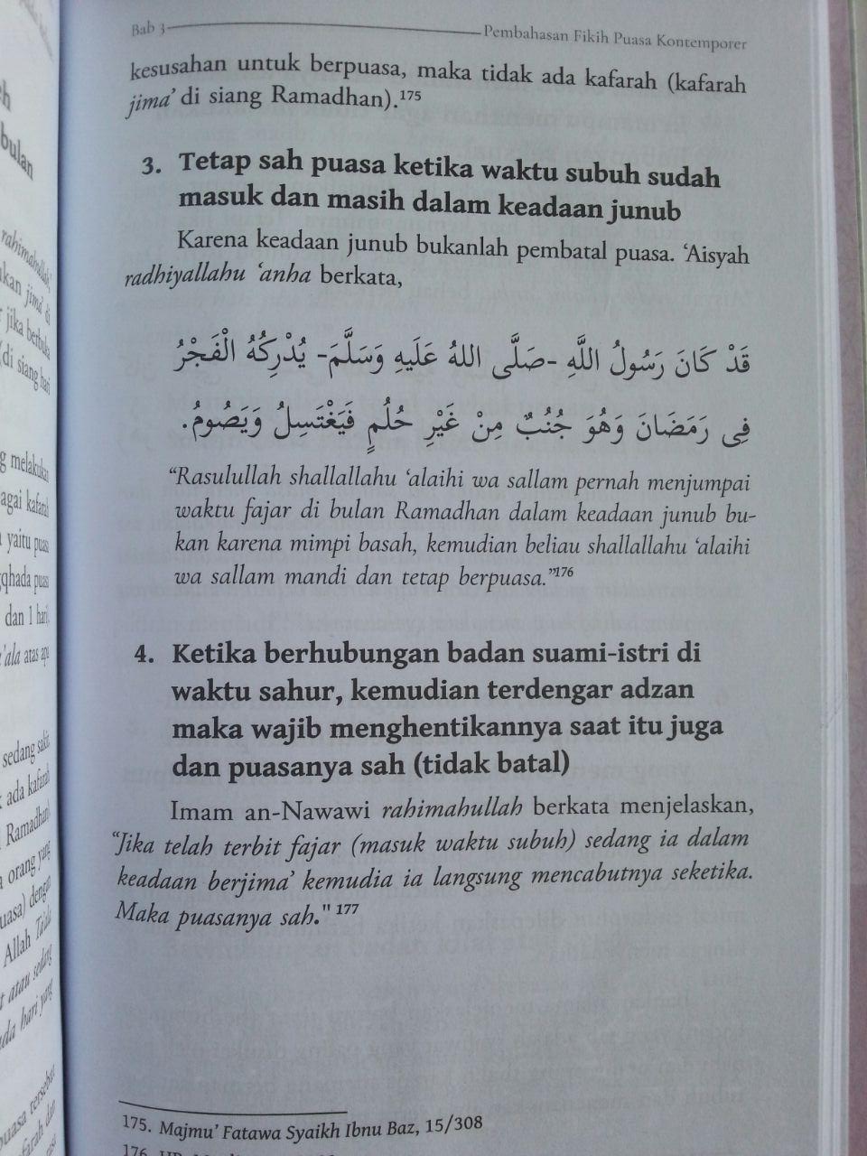Buku Fiqih Kesehatan Kontemporer Terkait Puasa Dan Ramadhan isi 3