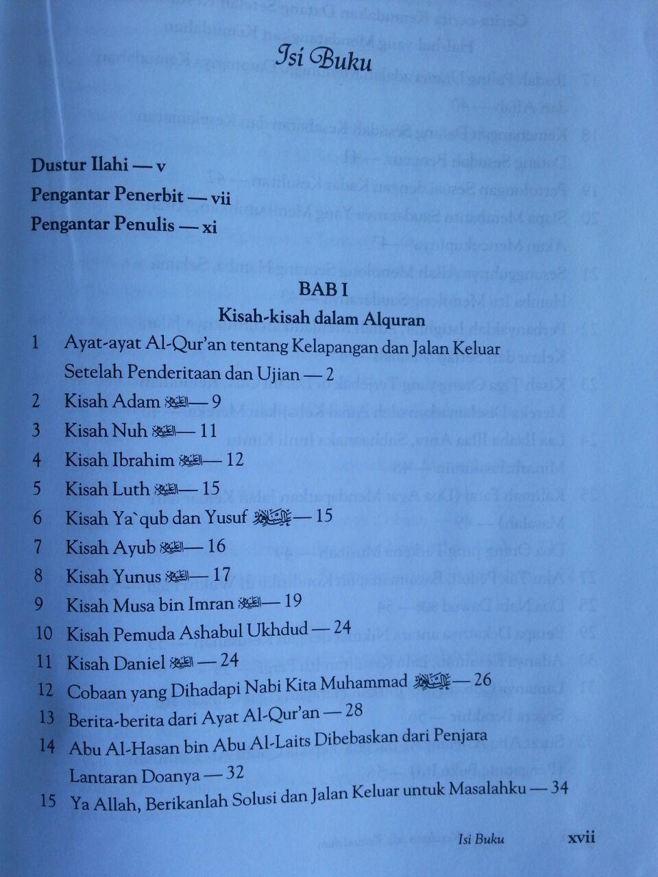 Buku Setelah Kesulitan Ada Kemudahan isi