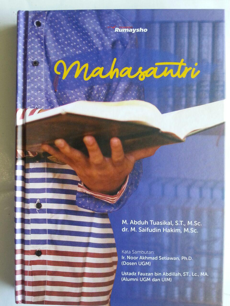 Buku Mahasantri Panduan Siswa Sukses Juga Belajar Agama cover 2