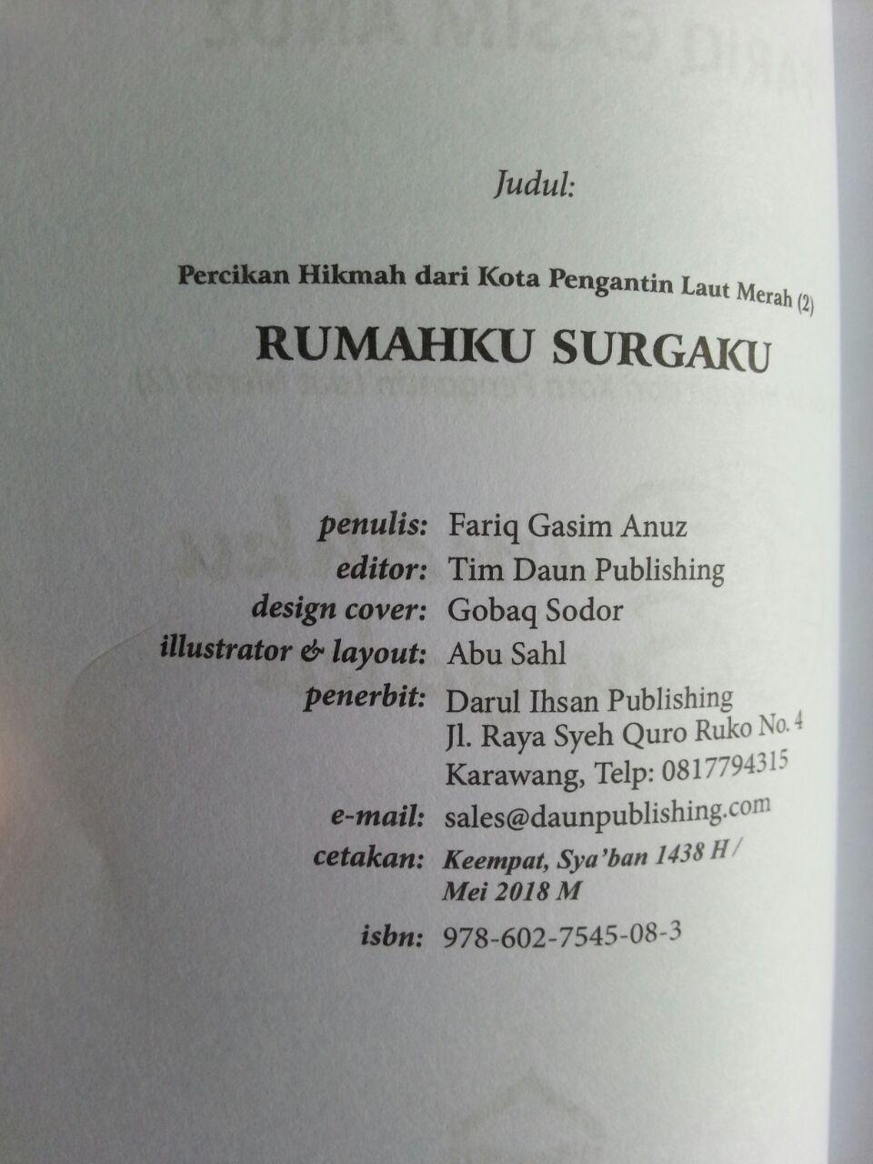 Buku Saku Rumahku Surgaku isi