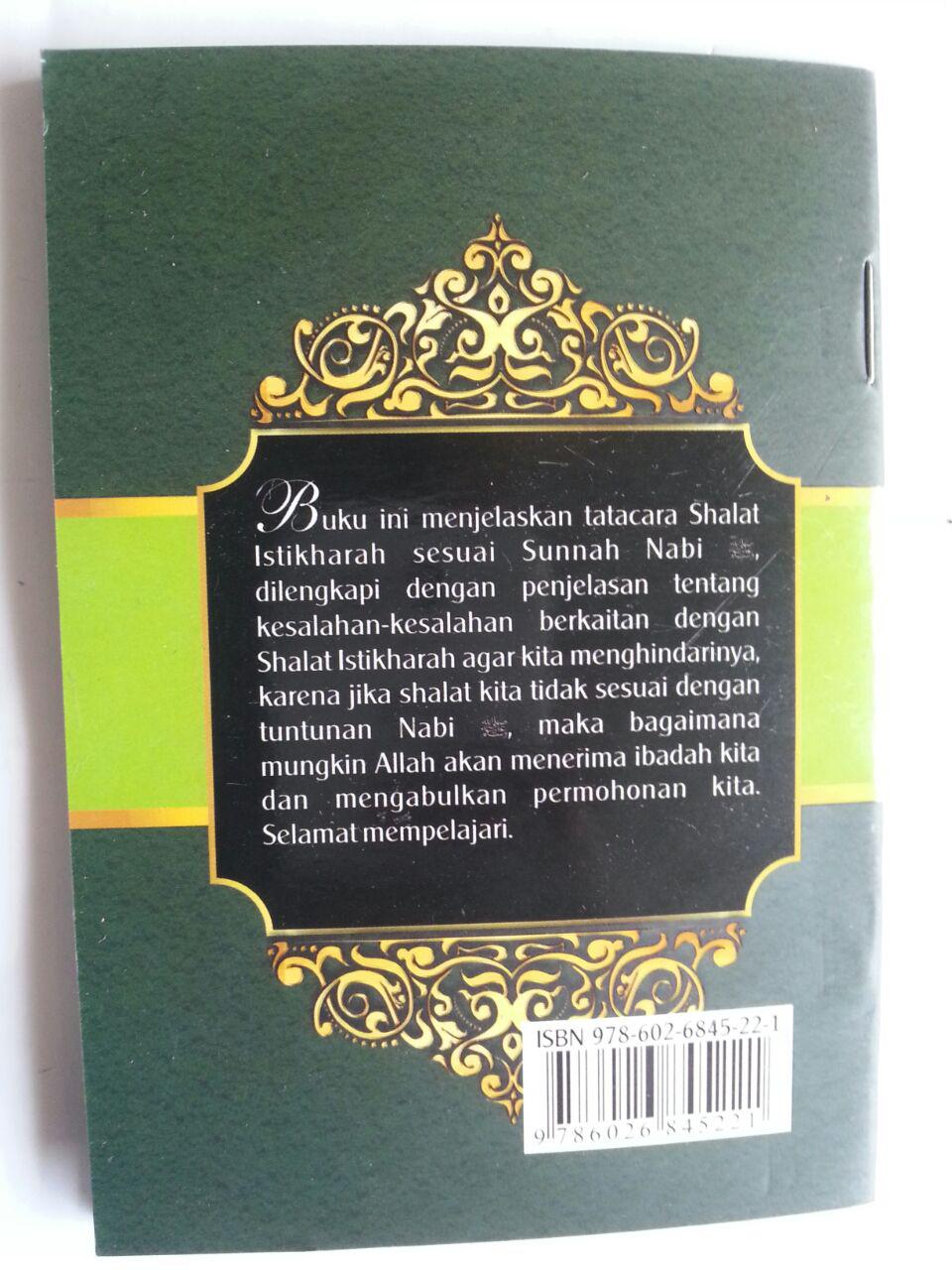 Buku Saku Tuntunan Shalat Istikharah Sesuai Sunnah Nabi cover 2