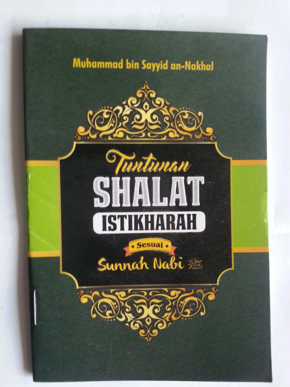 Buku Saku Tuntunan Shalat Istikharah Sesuai Sunnah Nabi cover