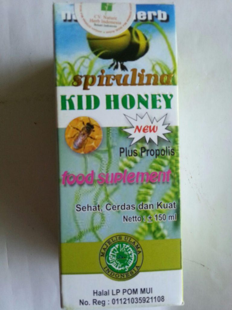 Madu Anak Spirulina Kid Honey New Plus Propolis
