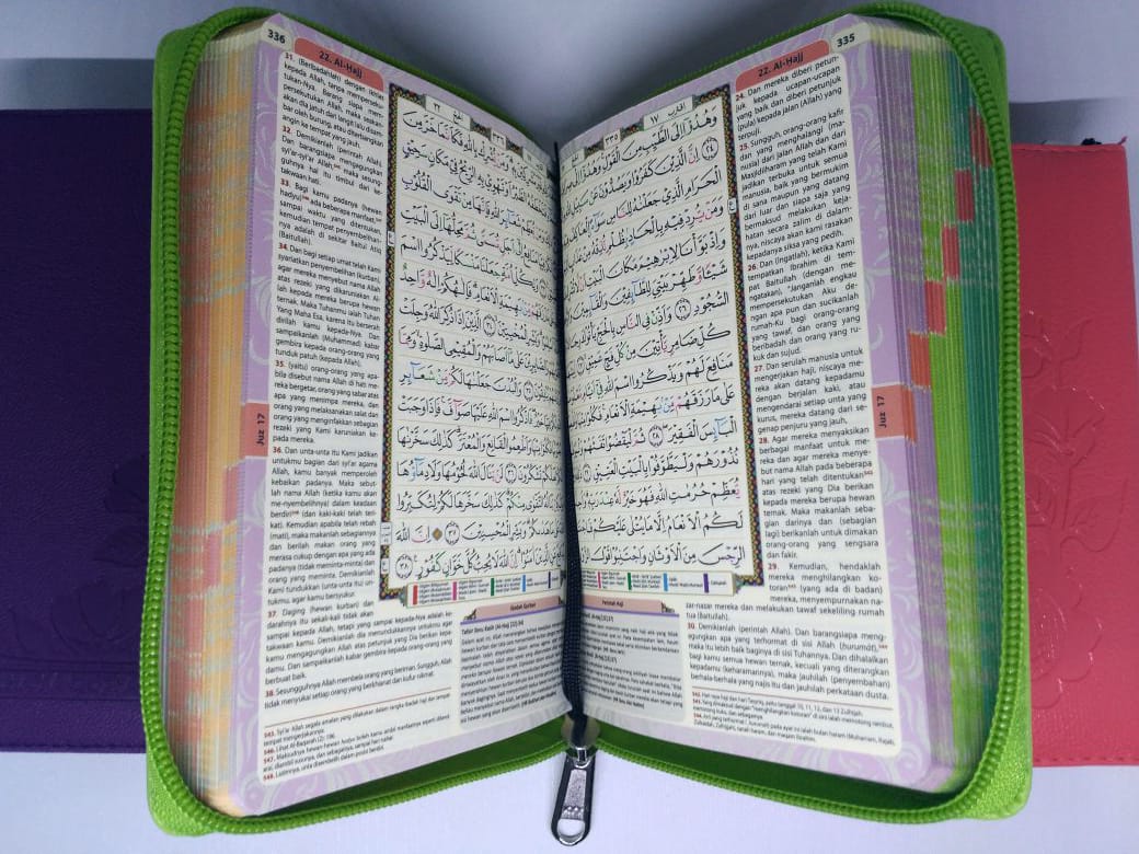al-Quran-Wanita-Terjemahan-Tajwid-Pelangi-Aufa-Ukuran-A6-isi