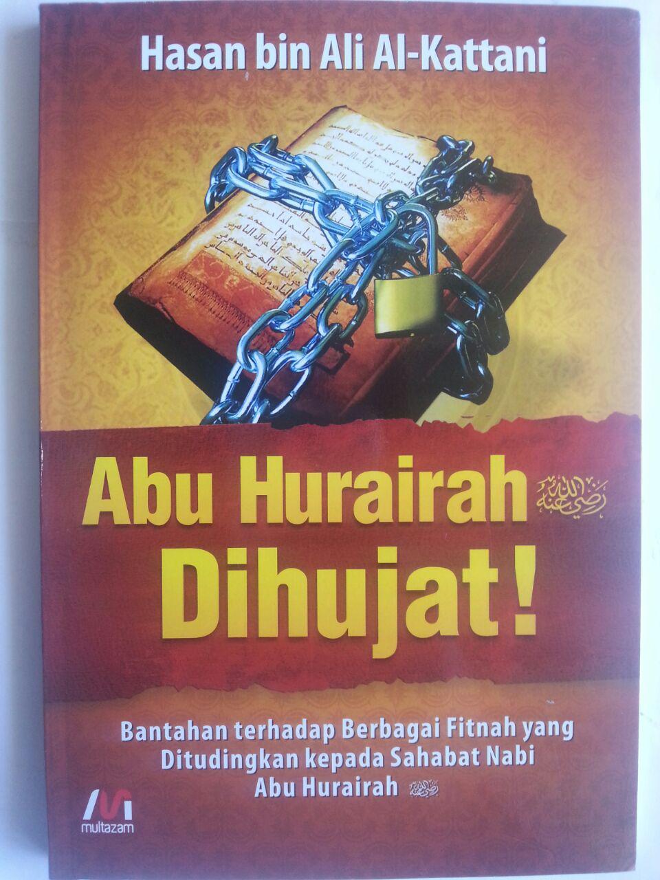 Buku Abu Hurairah Dihujat Bantahan Terhadap Berbagai Fitnah cover 2