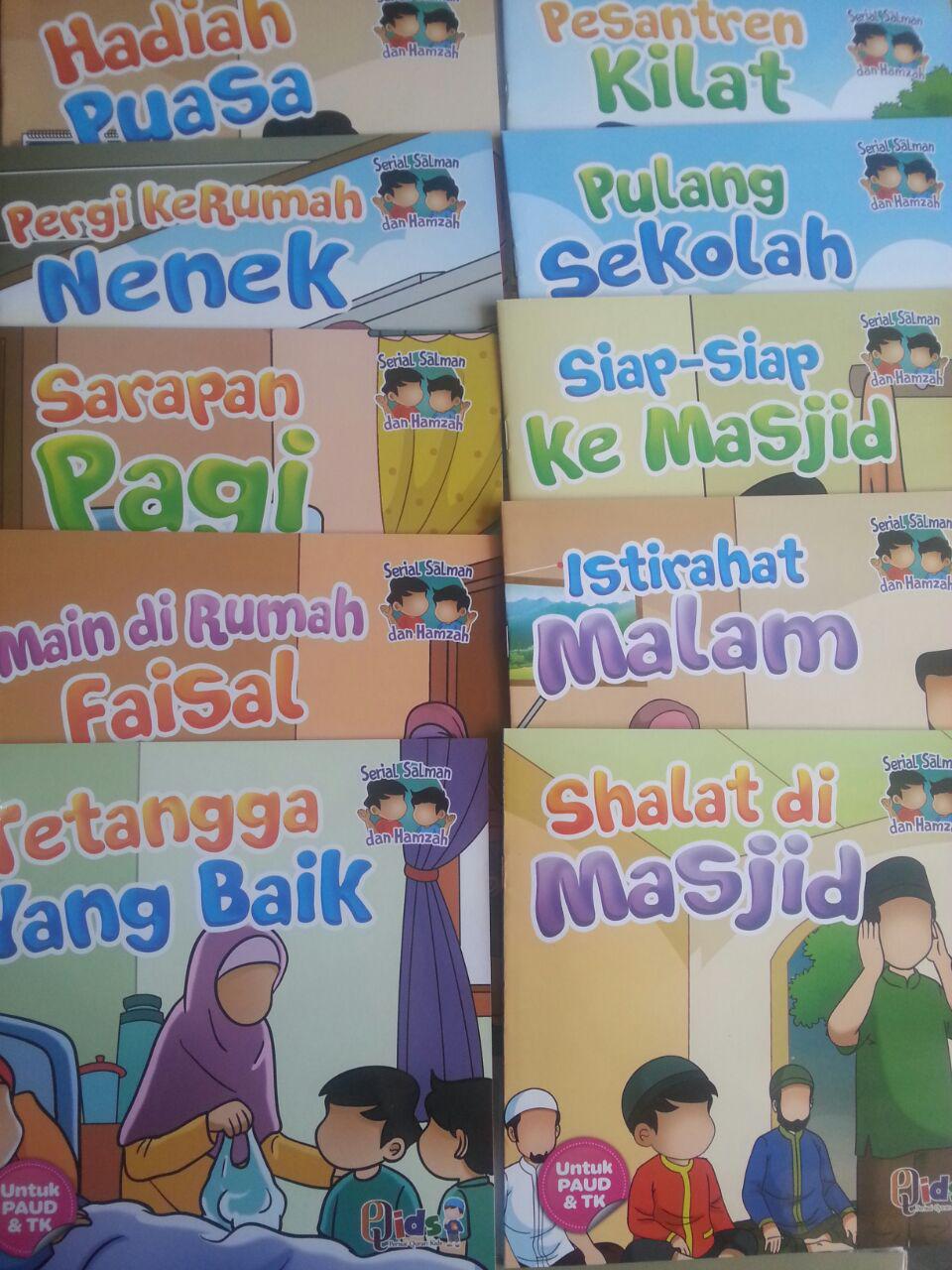 Buku Anak Serial Salman Dan Hamzah cover