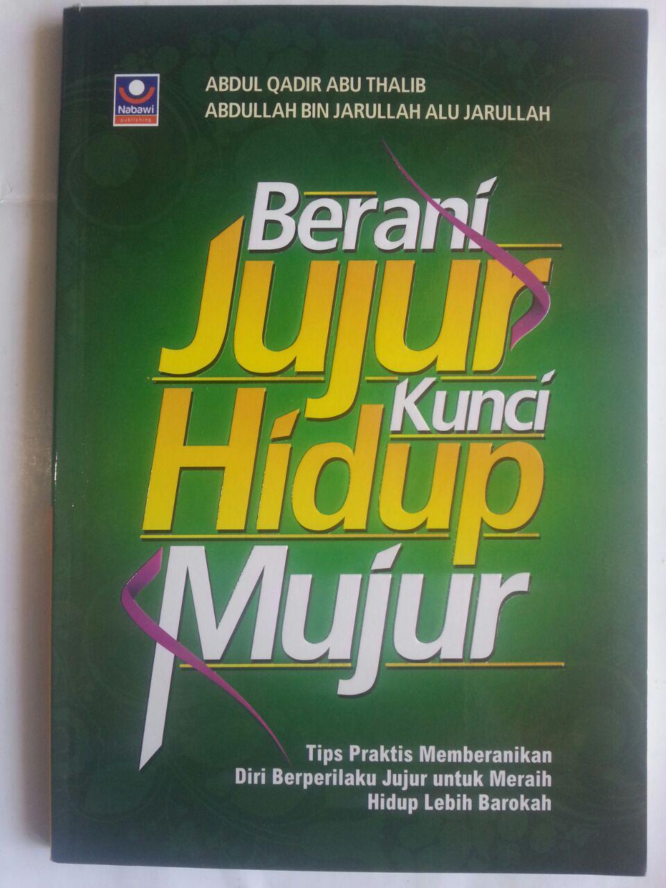 Buku Berani Jujur Kunci Hidup Mujur Tips Praktis cover 2