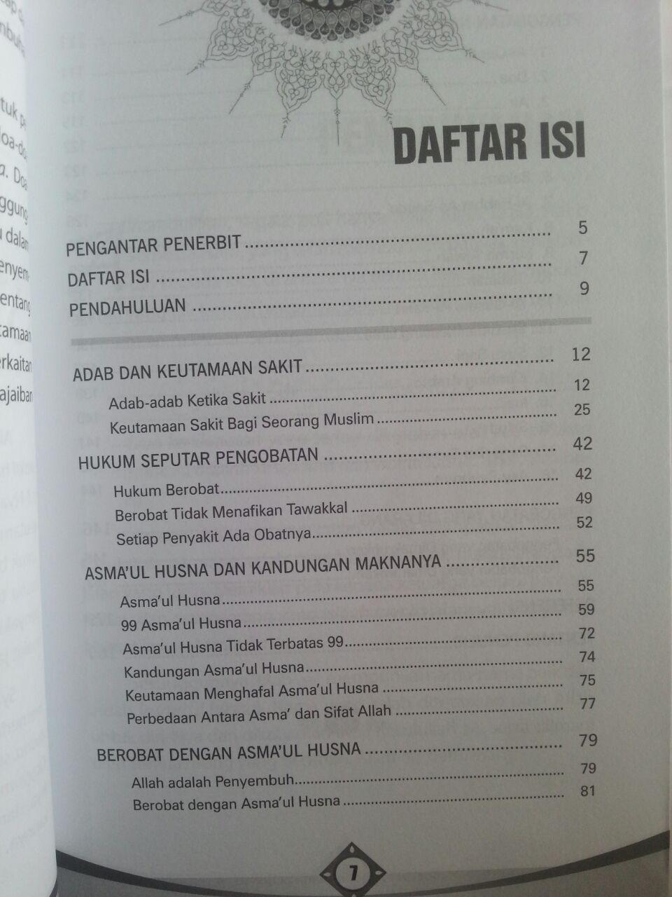 Buku Berobat Dengan Asmaul Husna Keajaiban Terapi isi 2