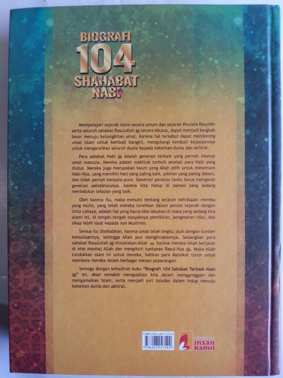 Buku Biografi 104 Shahabat Nabi cover