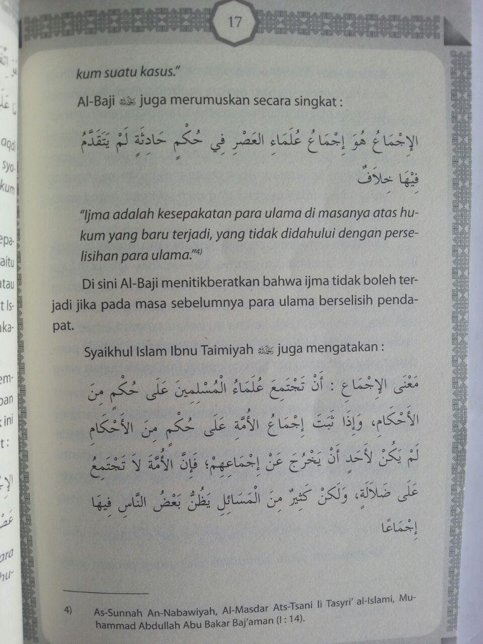 Buku Ensiklopedi Ijma 200 Perkara Ibadah Yang Disepakati isi 3