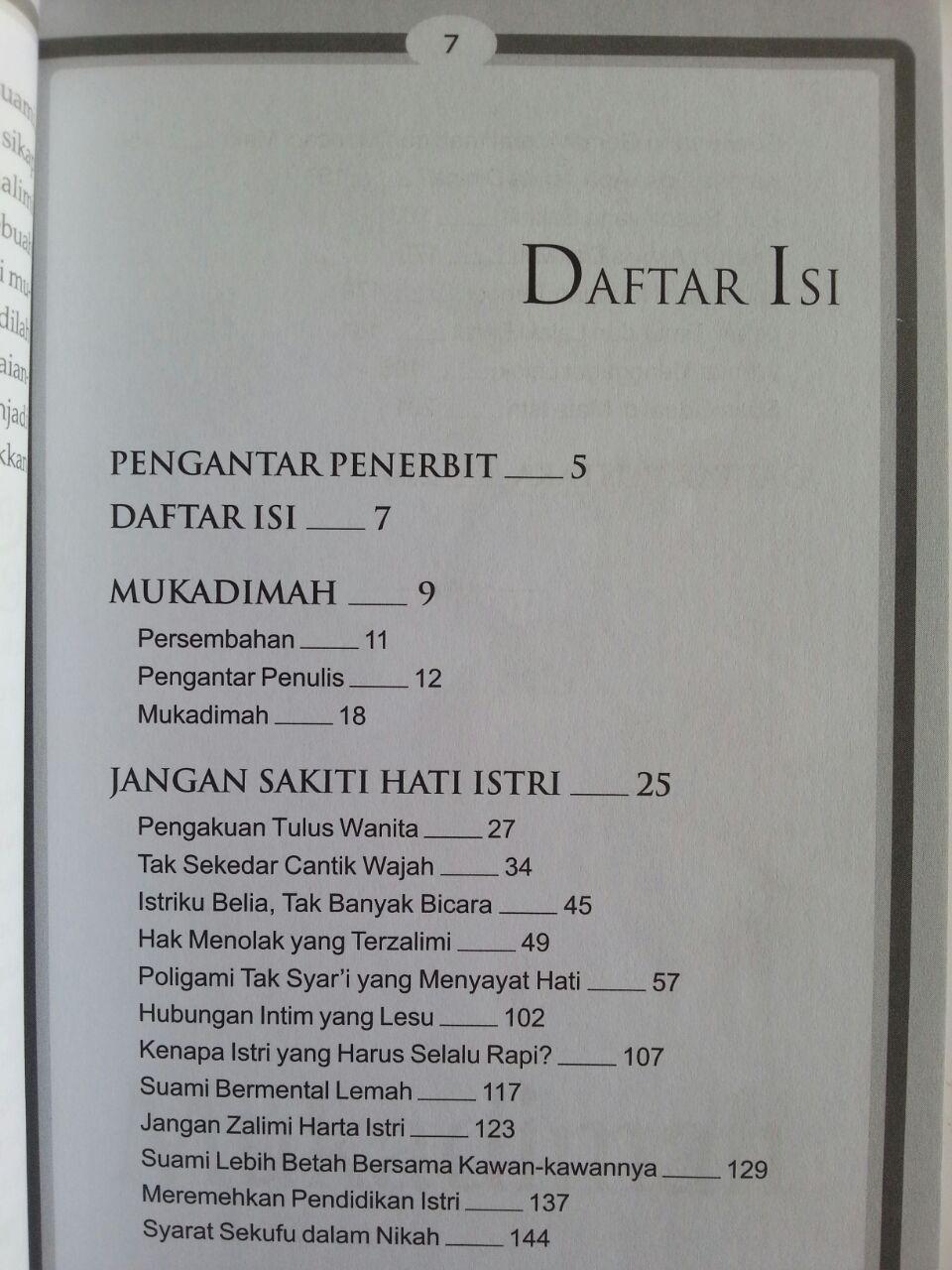 Buku Jadilah Suami Penyejuk Hati Introspeksi Suami isi 2