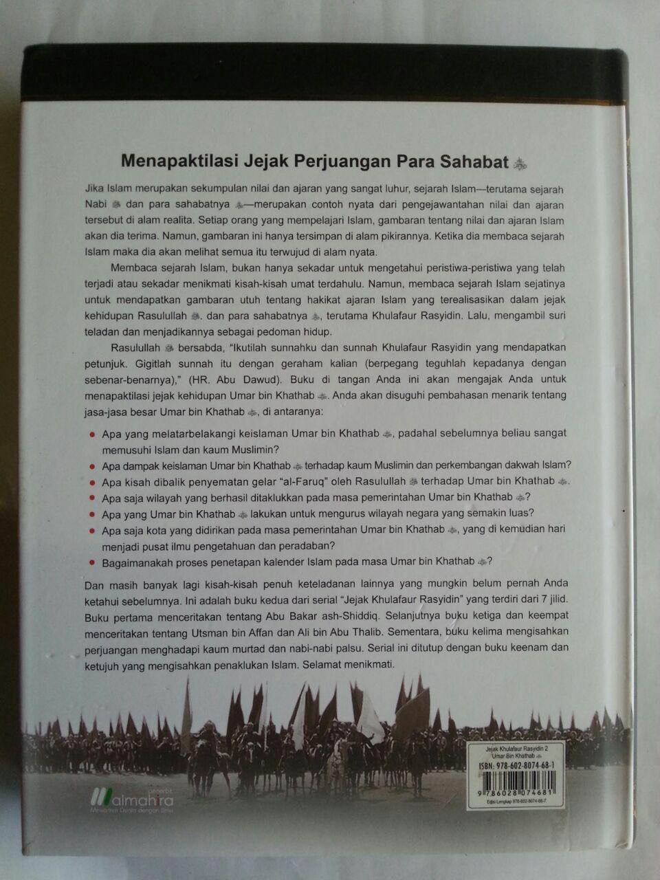 Buku Jejak Khulafaur Rasyidin Umar bin Khathab cover