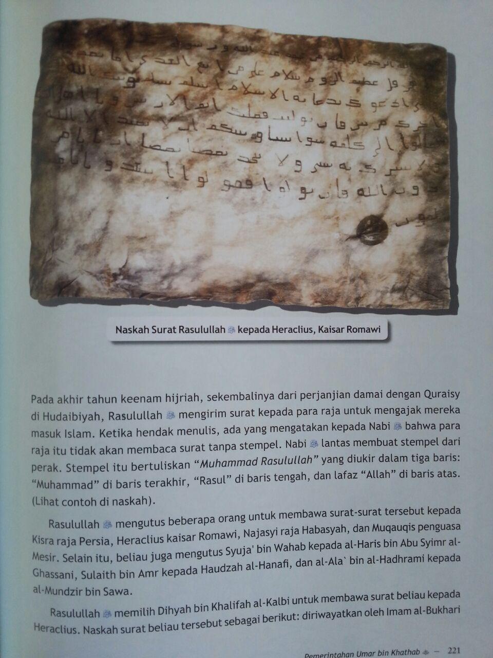 Buku Jejak Khulafaur Rasyidin Umar bin Khathab isi 3