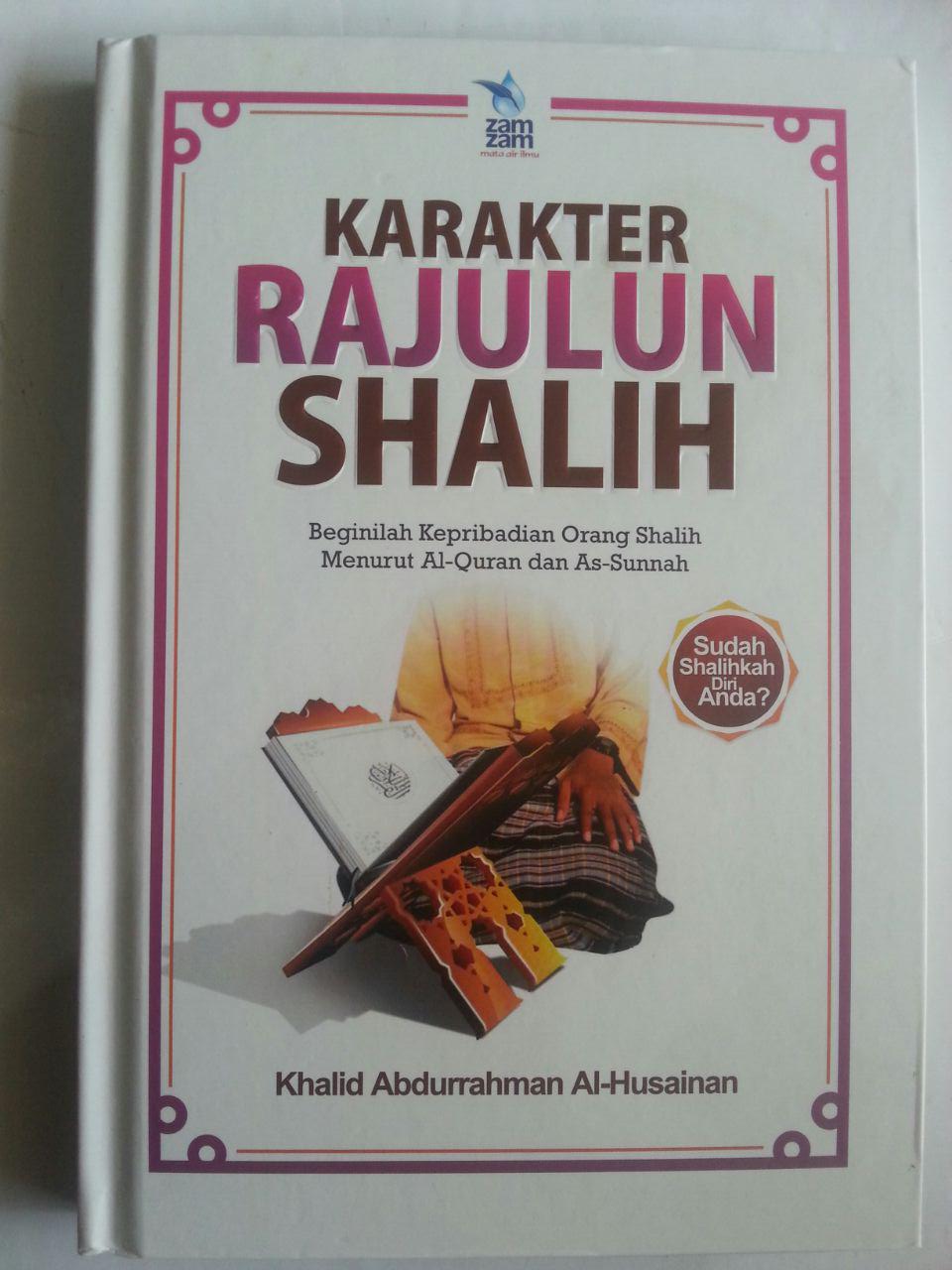 Buku Karakter Rajulun Shalih Kepribadian Menurut Quran Sunnah cover 2