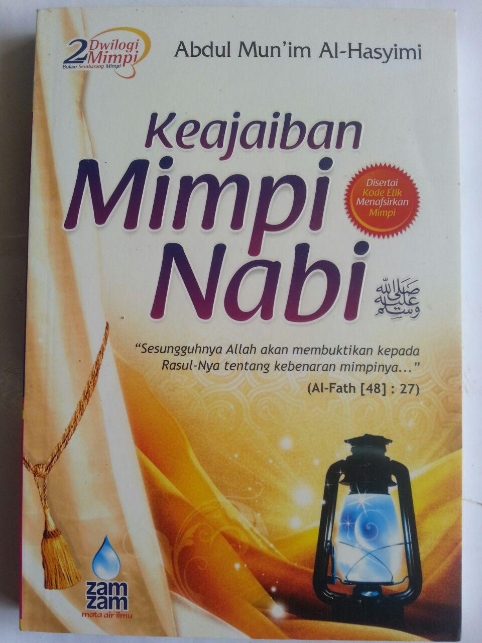 Buku Keajaiban Mimpi Nabi Disertai Kode Etik Menafsirkan Mimpi cover 2