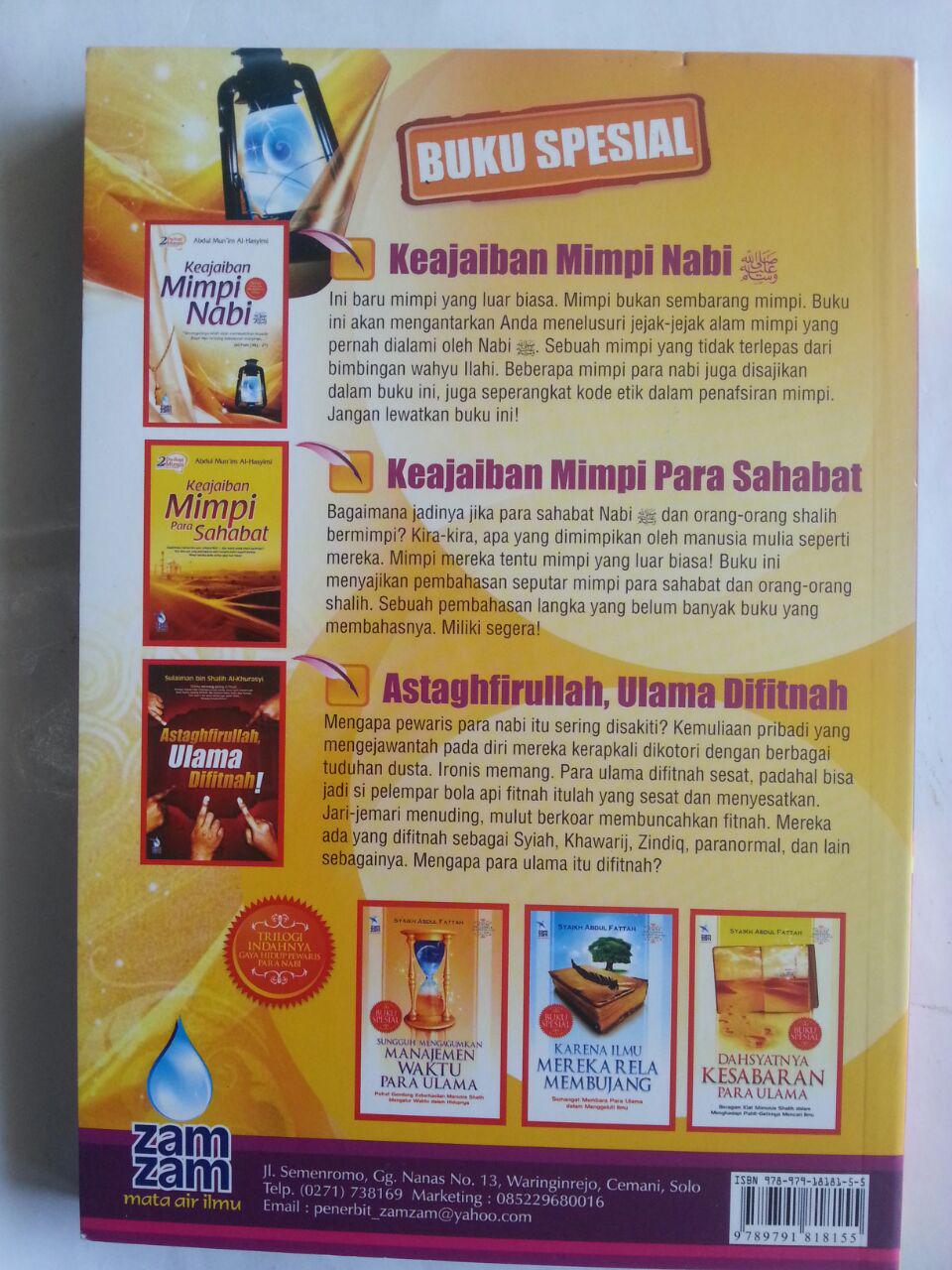 Buku Keajaiban Mimpi Nabi Disertai Kode Etik Menafsirkan Mimpi cover