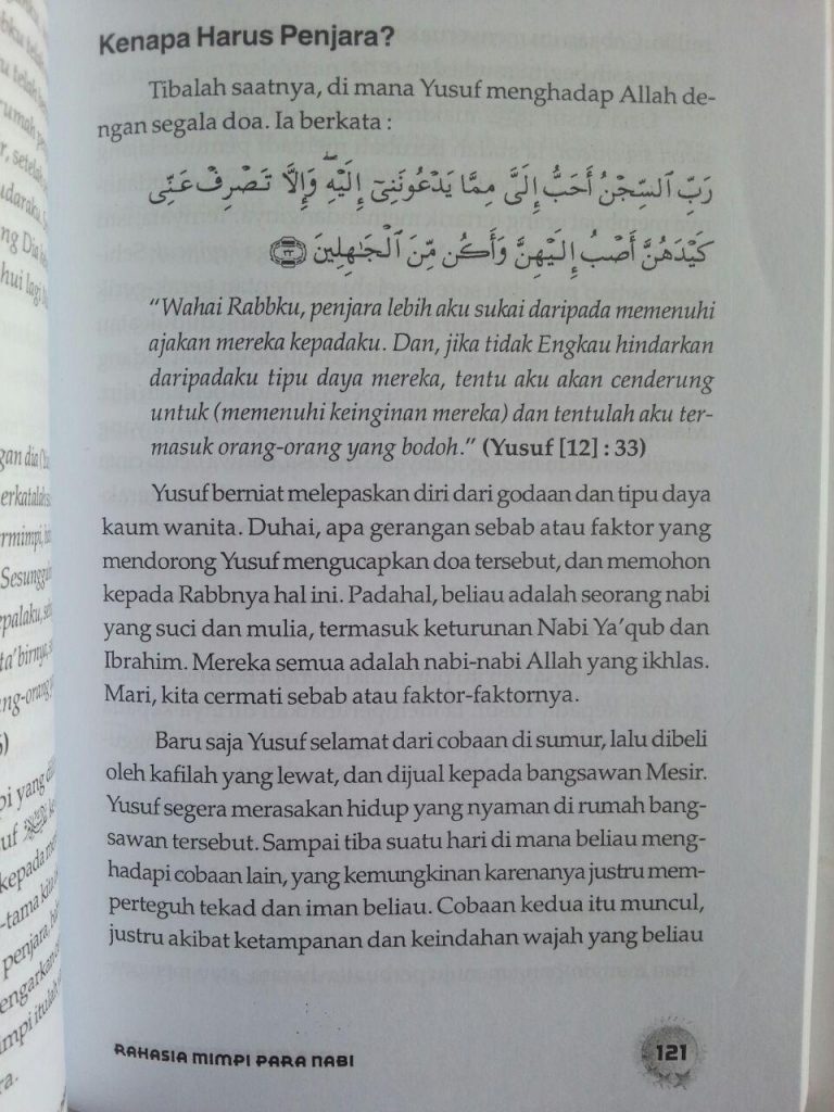 Buku Keajaiban Mimpi Nabi Disertai Kode Etik Menafsirkan Mimpi