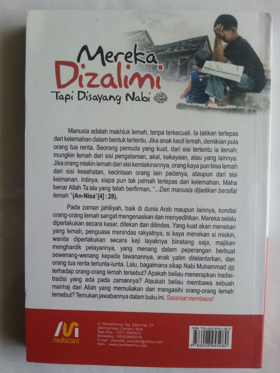 Buku Mereka Dizalimi Tapi Disayang Nabi Potret Indah Kasih Sayang Nabi cover