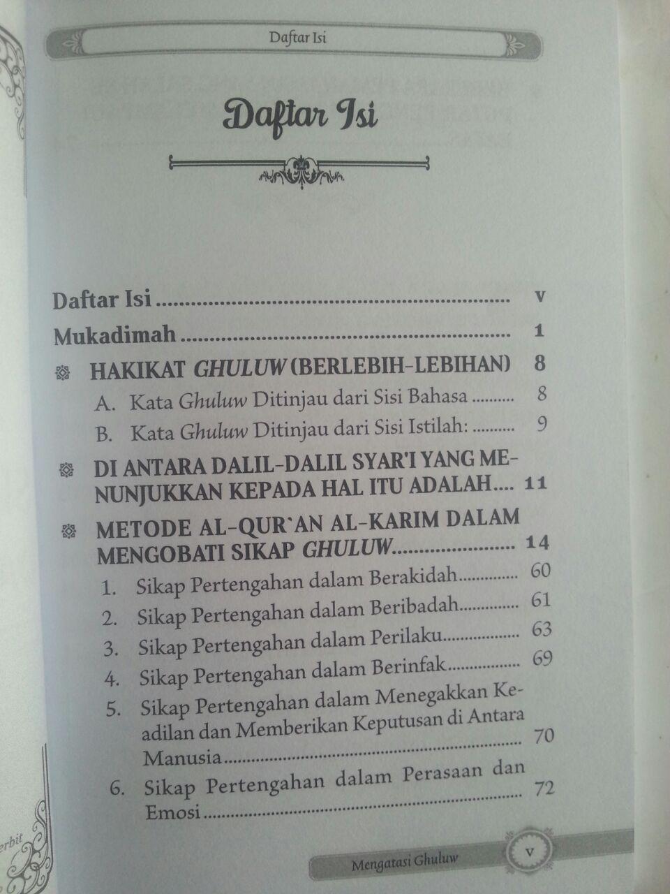 Buku Metode Al-Qur'an Dalam Mengatasi Sikap Berlebihan Dalam Agama isi 2