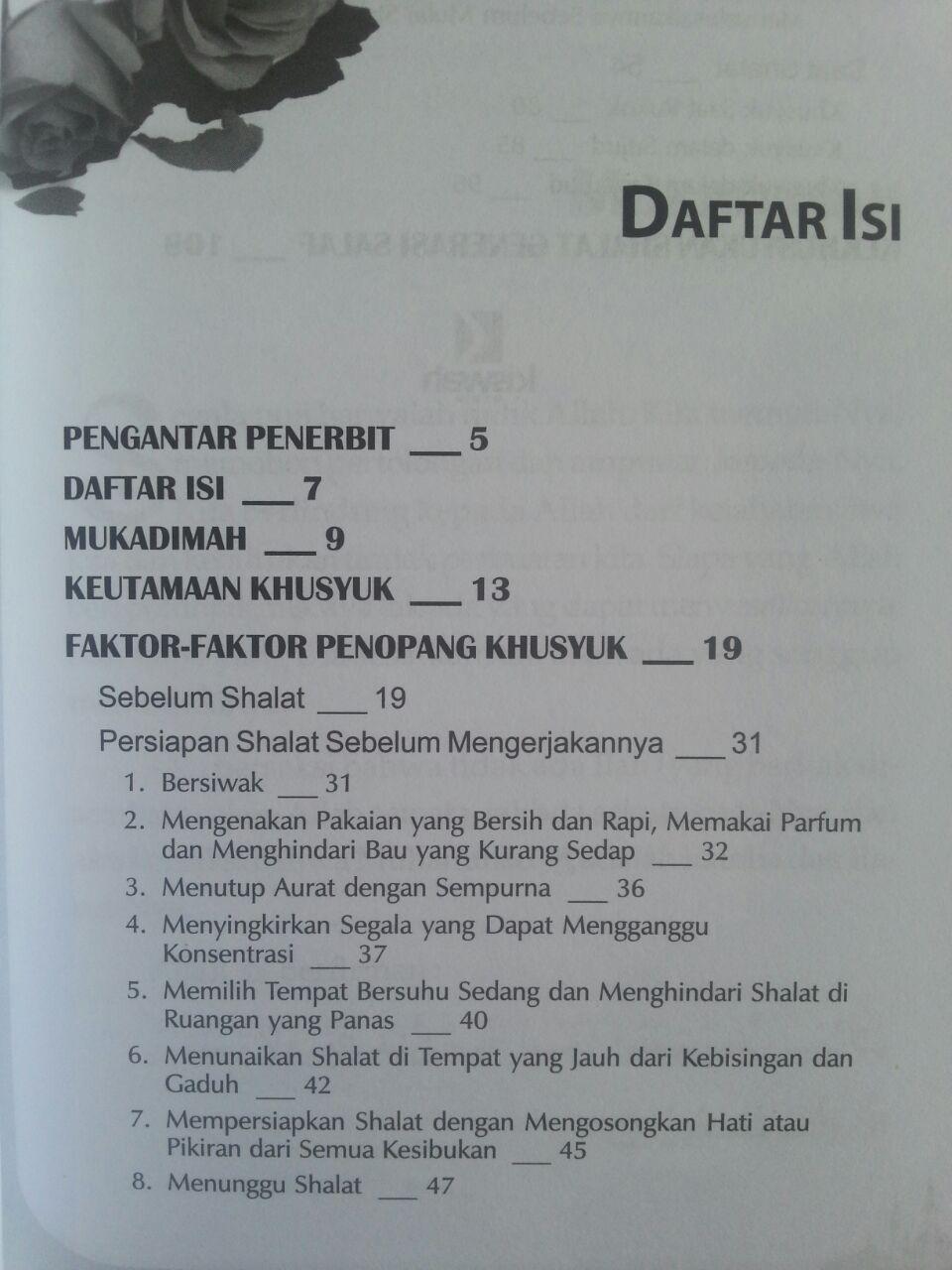 Buku Muslimah Pun Bisa Khusyuk Bagaima Khusyuk Dalam Shalat isi 2