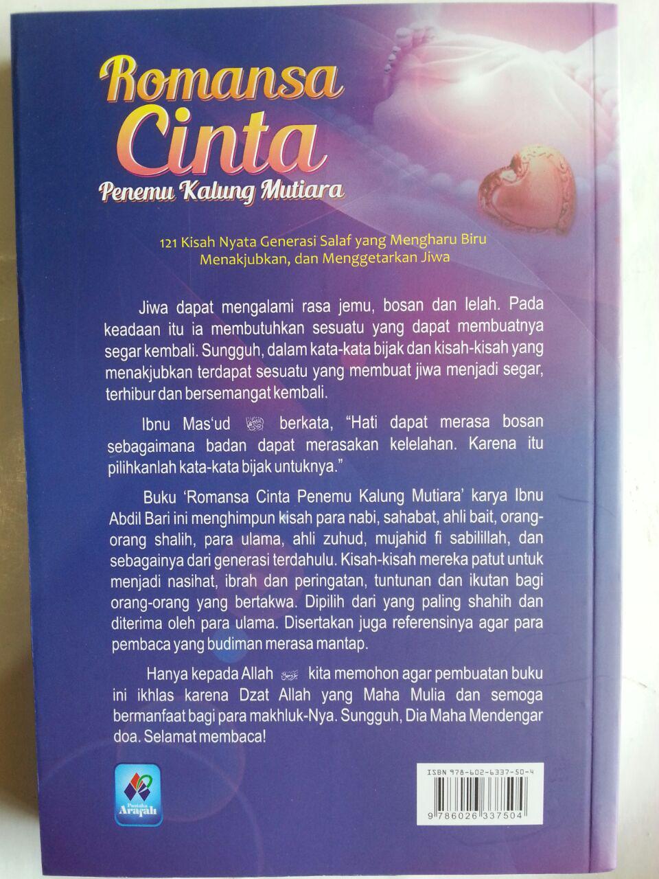 Buku Romantika Cinta Penemu Kalung Mutiara cover