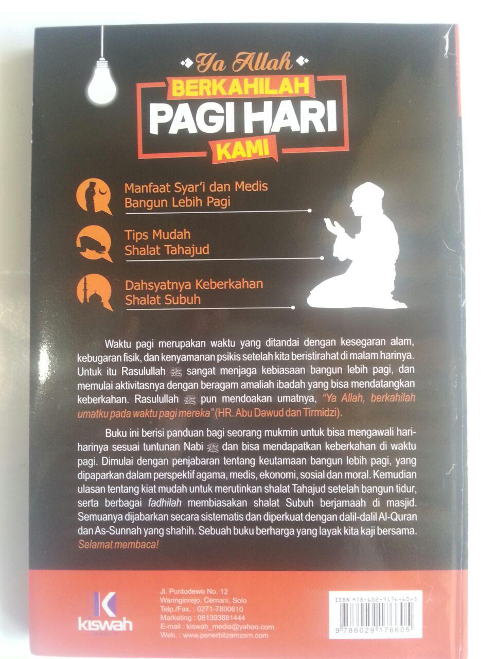 Buku Ya Allah Berkahilah Pagi Hari Kami cover