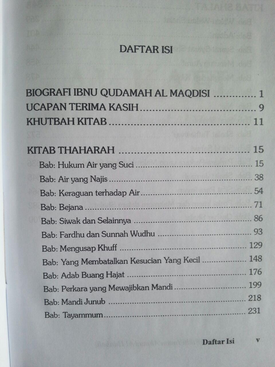 Buku Al Kafi Fikih Imam Ahmad Al Hanbali Jilid 1 isi 2