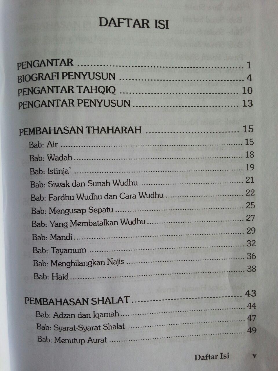 Buku Al-Muqni' Ibnu Qudamah Jilid 1 isi 3