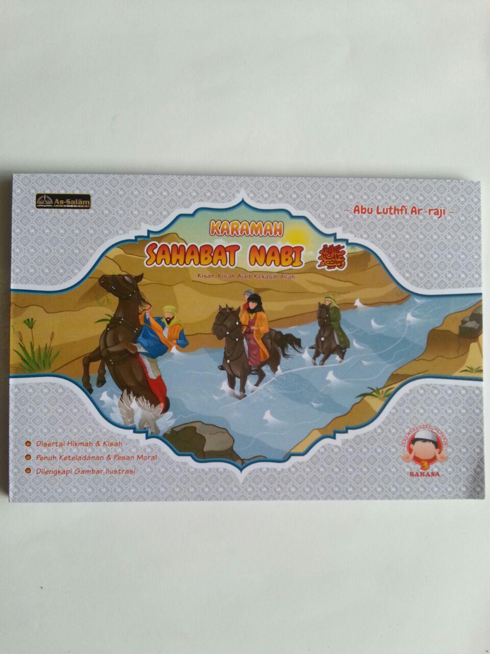 Buku Anak Karamah Sahabat Nabi Kisah-Kisah Ajaib Kekasih Allah cover 2