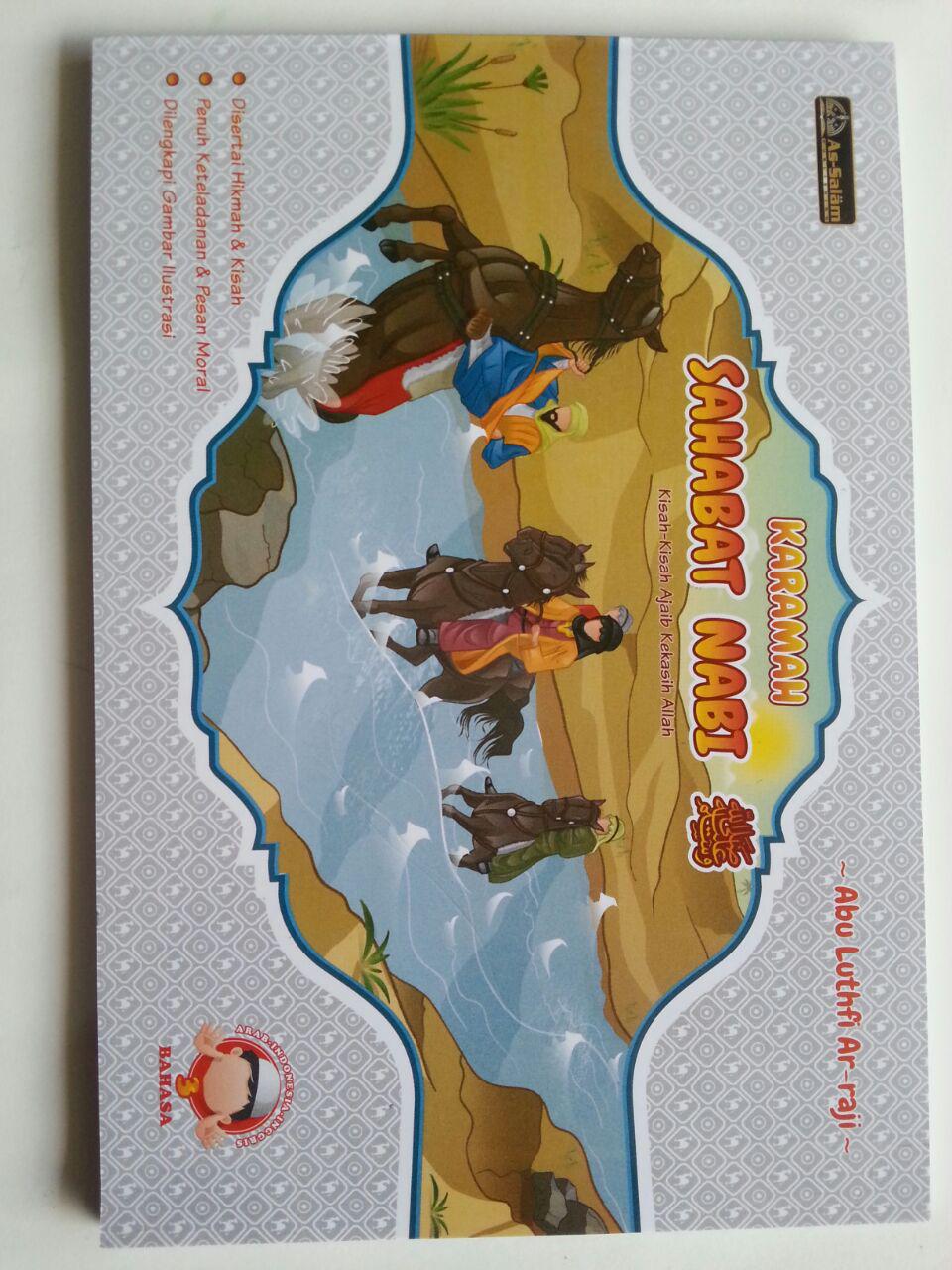 Buku Anak Karamah Sahabat Nabi Kisah-Kisah Ajaib Kekasih Allah cover 3