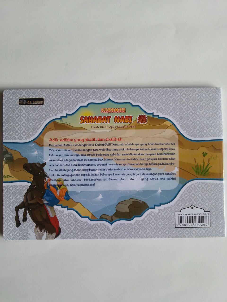 Buku Anak Karamah Sahabat Nabi Kisah-Kisah Ajaib Kekasih Allah cover