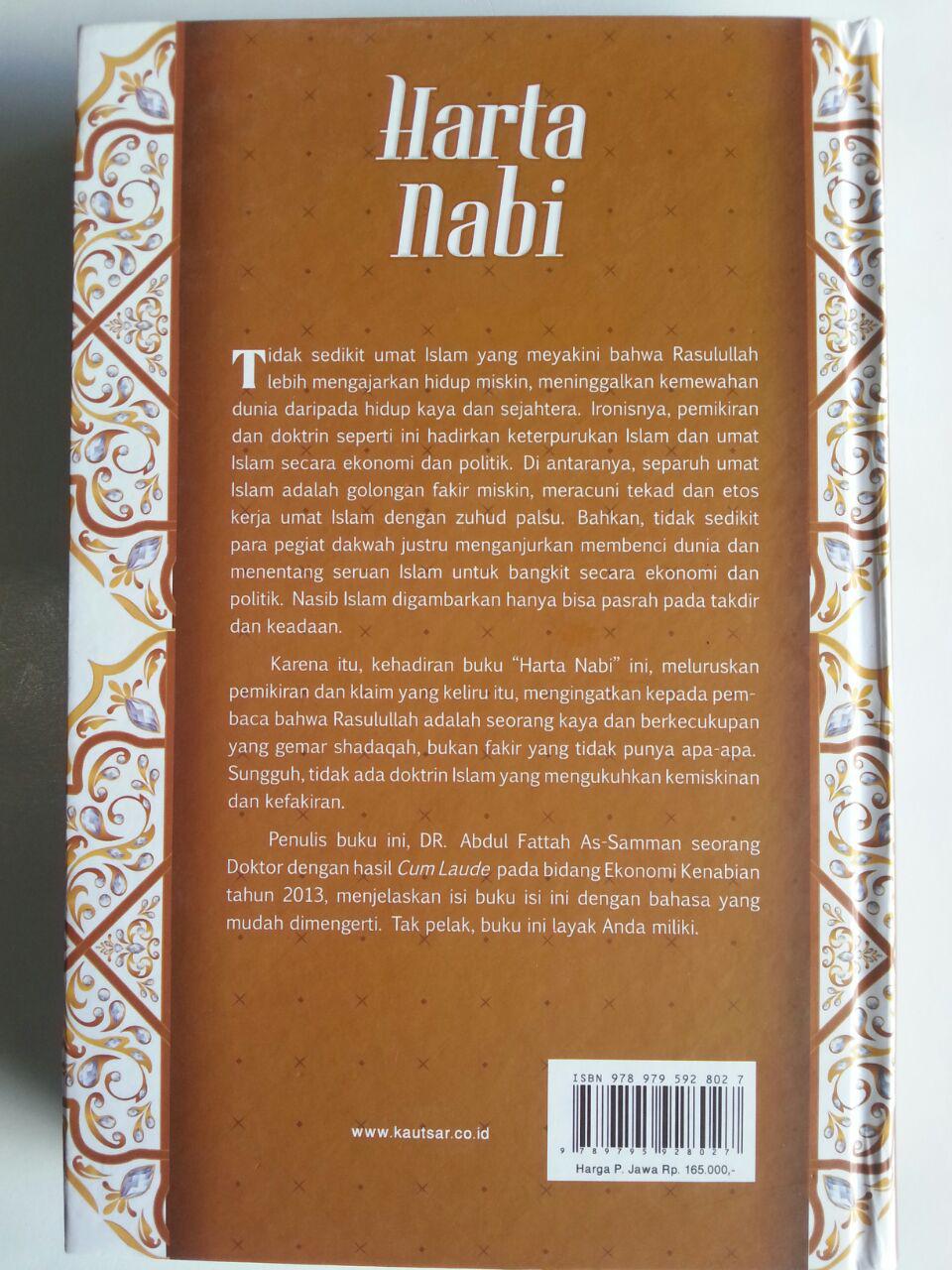 Buku Harta Nabi Sumber Pembelanjaan Dan Wakaf cover