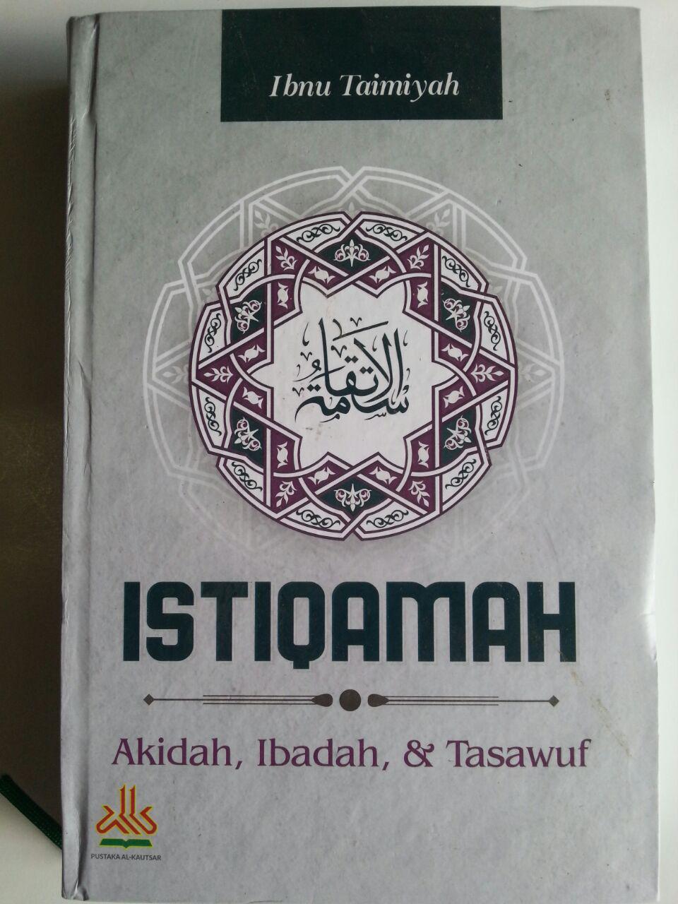 Buku Istiqamah Pelajaran Akidah Ibadah Dan Tasawuf cover 2