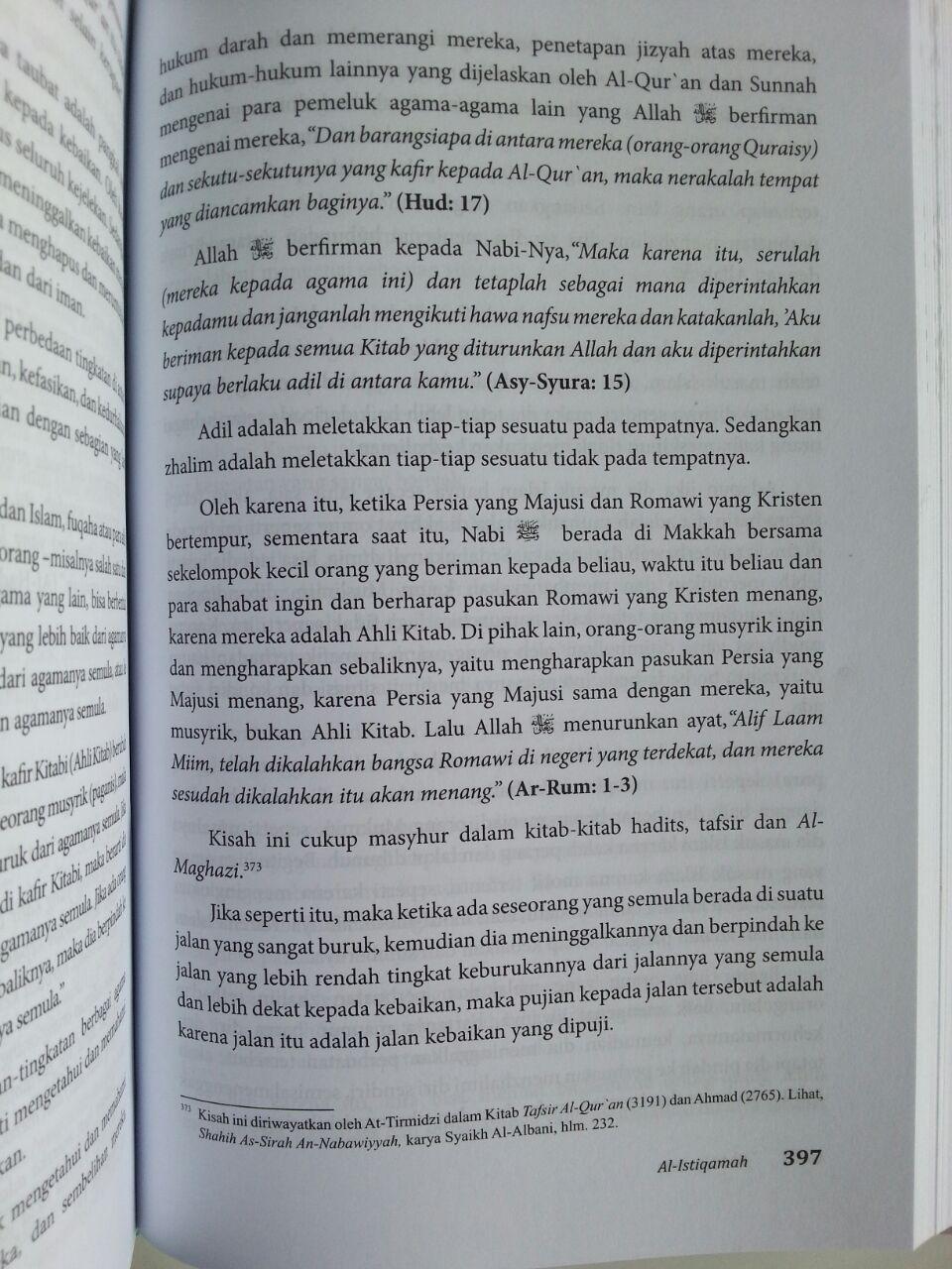 Buku Istiqamah Pelajaran Akidah Ibadah Dan Tasawuf isi 3