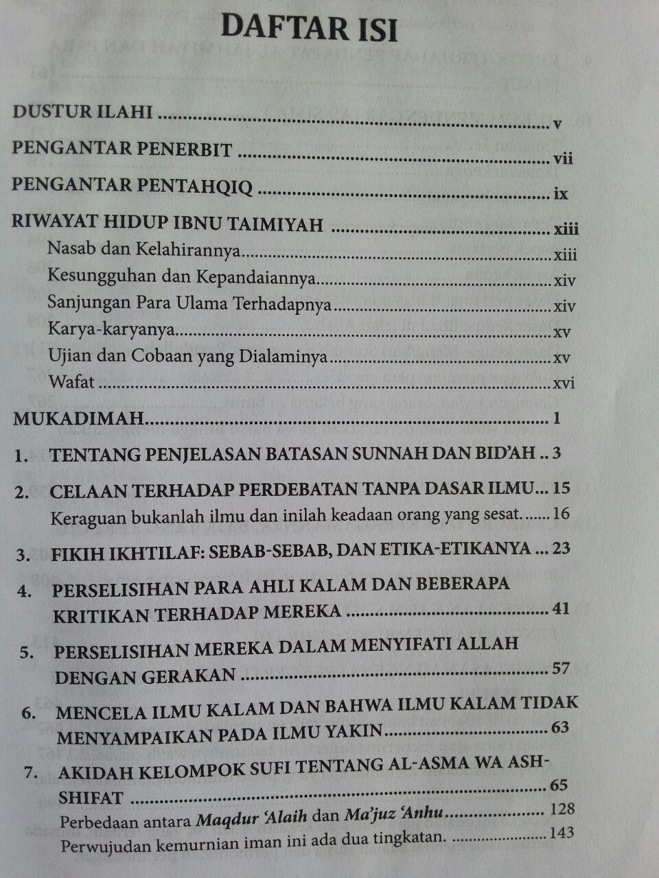 Buku Istiqamah Pelajaran Akidah Ibadah Dan Tasawuf isi