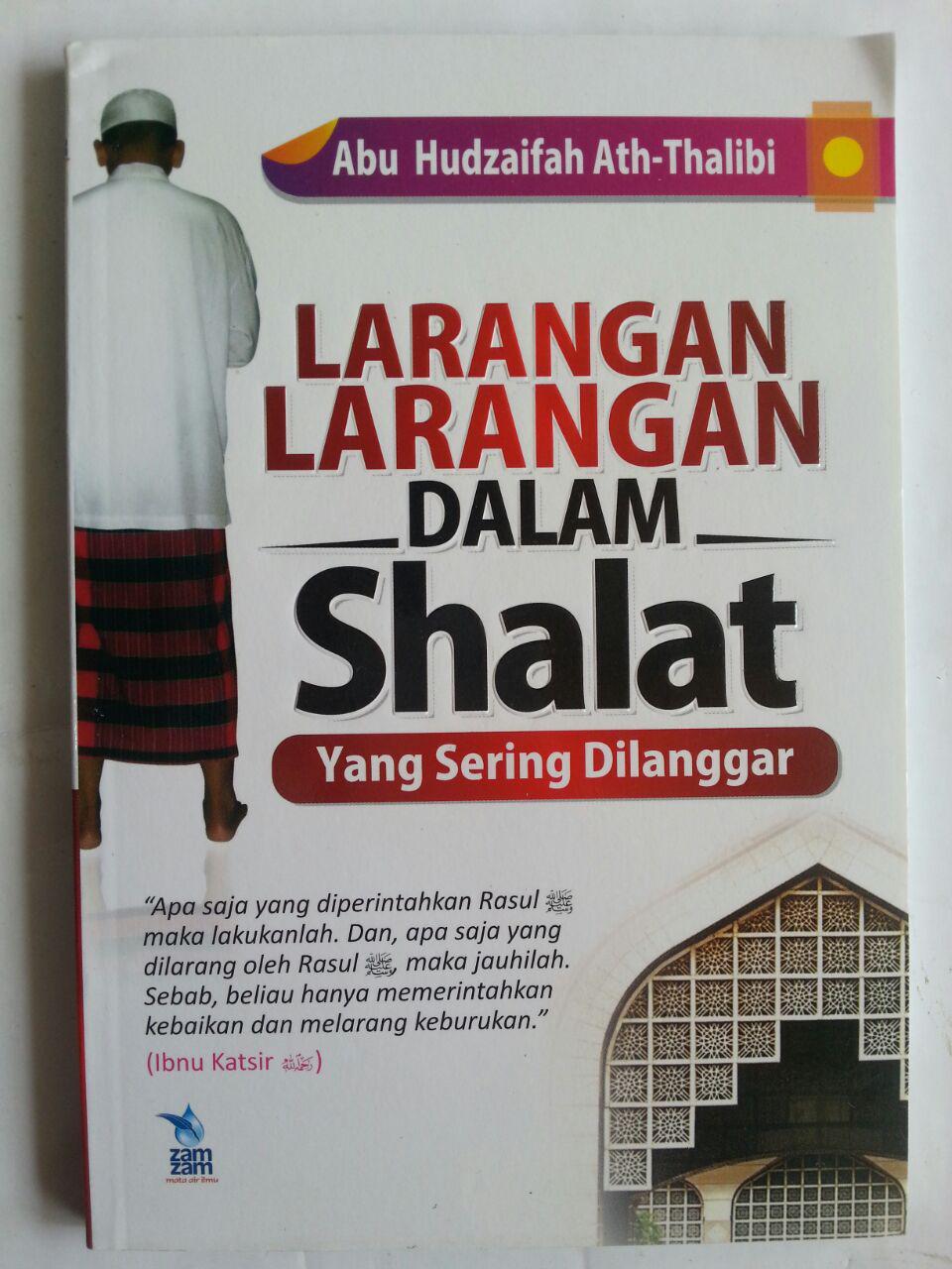 Buku Larangan-Larangan Dalam Shalat Yang Sering Dilanggar cover 2