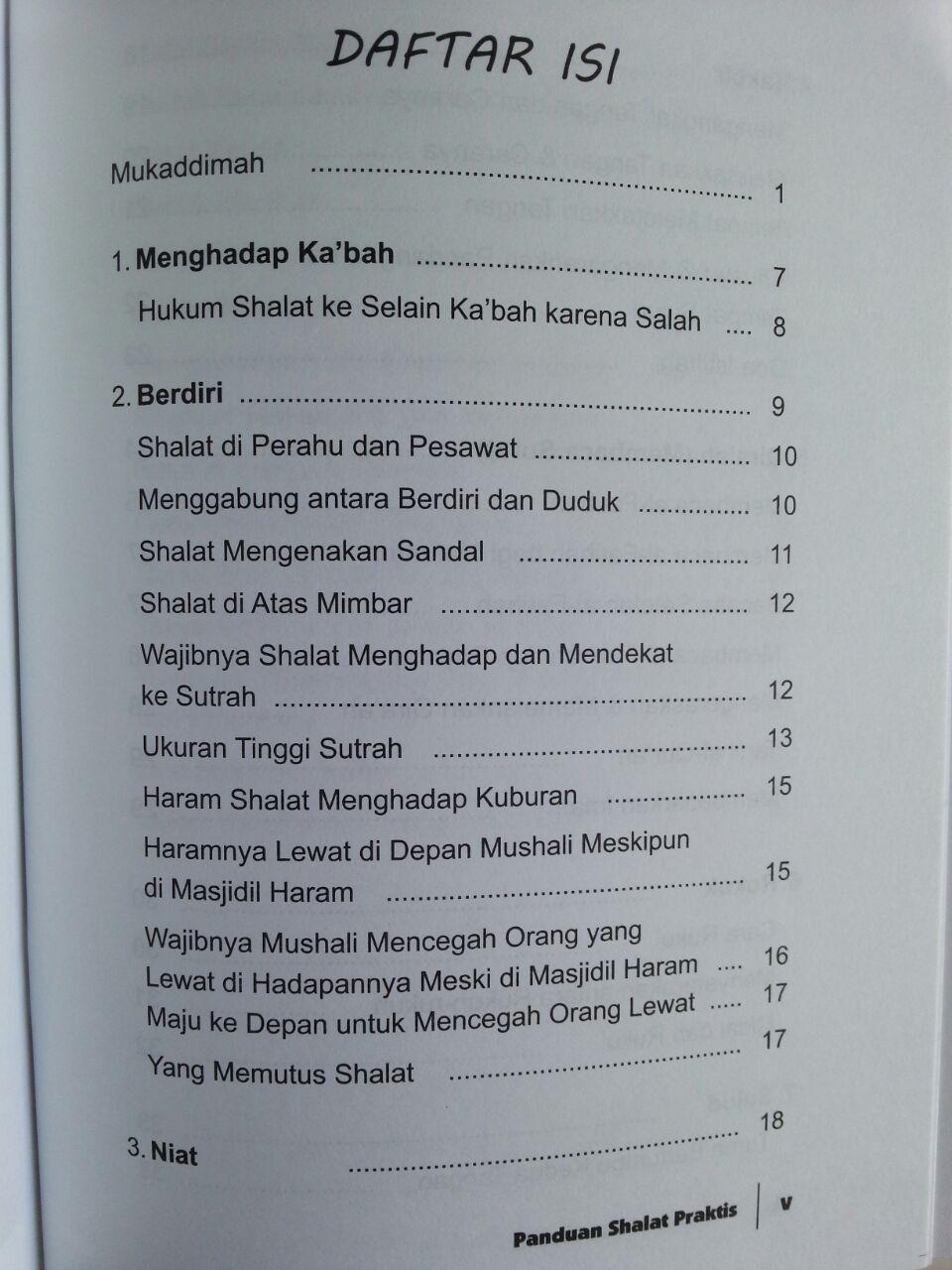 Buku Panduan Shalat Praktis Disertai Gambar Syaikh Albani isi 2