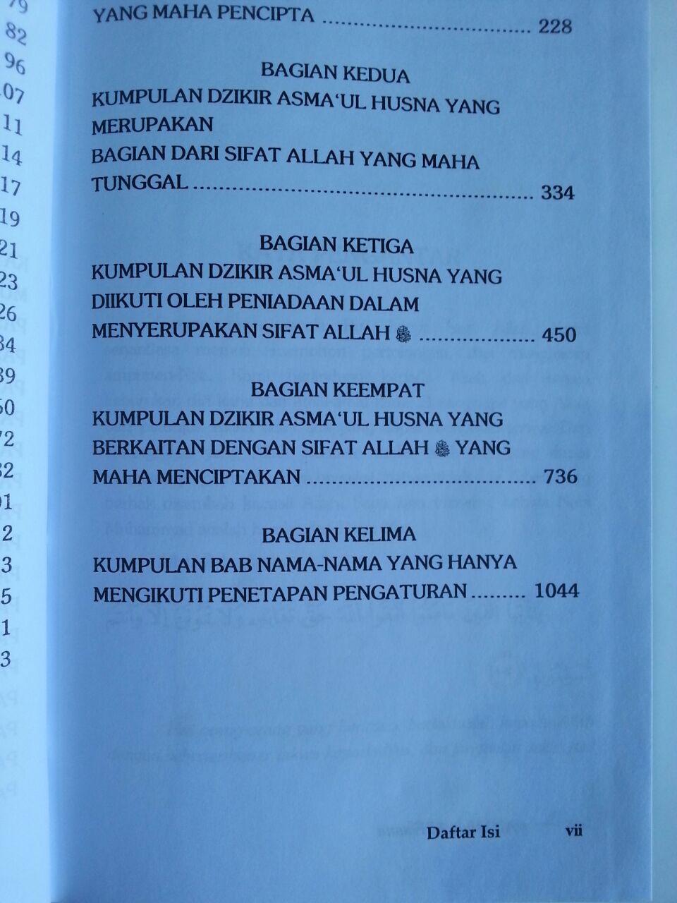 Buku Rahasia Asmaul Husna isi 2