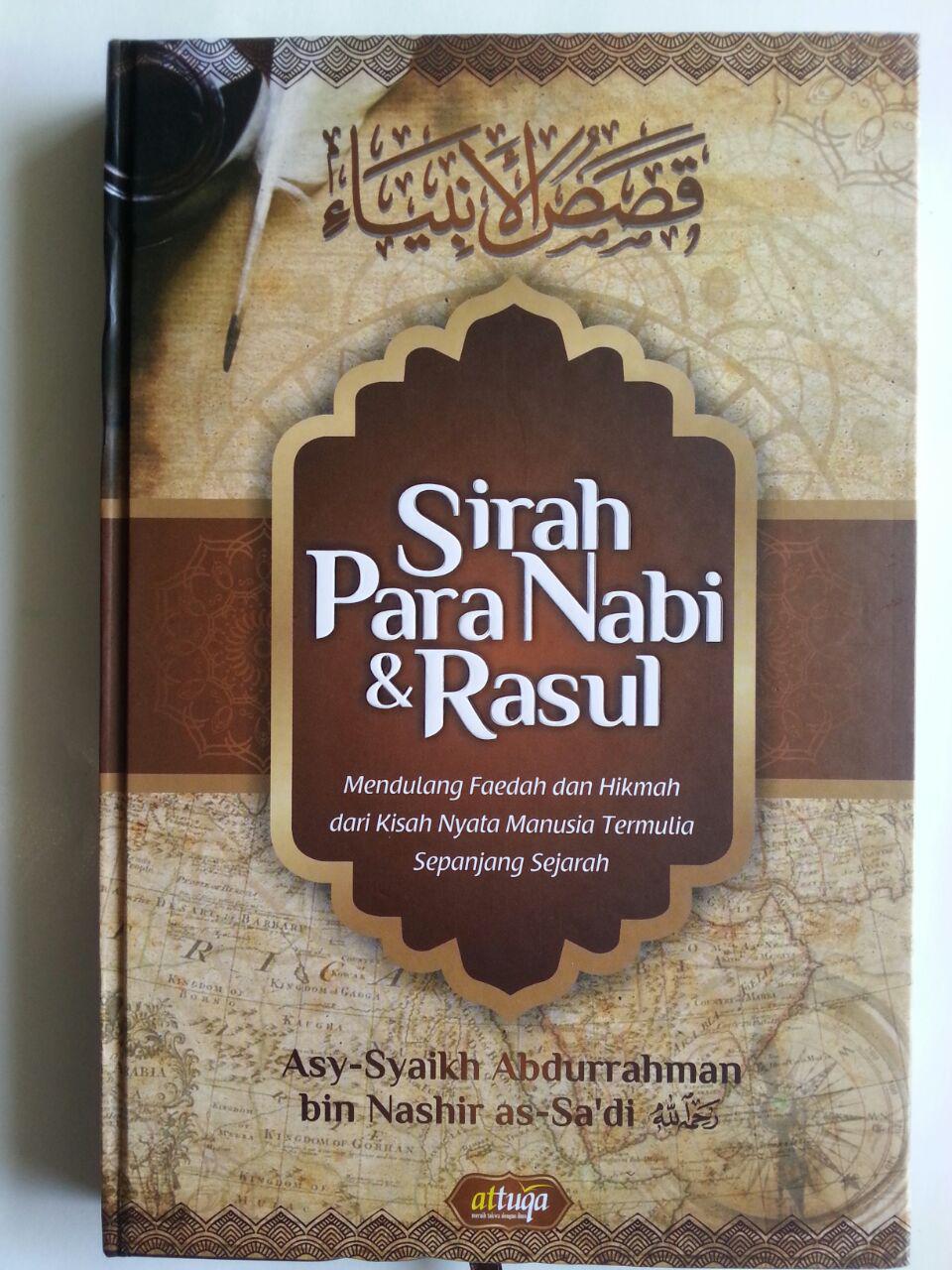 Buku Sirah Para Nabi Dan Rasul Mendulang Faedah Dan Hikmah cover 2